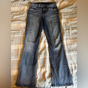 Buckle Black Bootcut Jeans